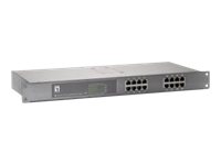 LevelOne FEP-1612 - Switch - 16 x 10100 (PoE+)