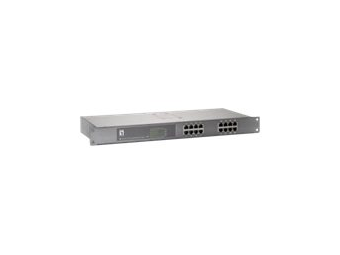 LevelOne FEP-1612 - Switch - 16 x 10100 (PoE+)