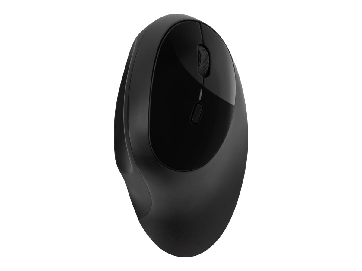 Kensington Pro Fit Ergo Wireless Mouse - Maus - ergonomisch - 5 Tasten - kabellos - 2.4 GHz Bluetooth 4.0 LE - kabelloser Empfänger (USB)