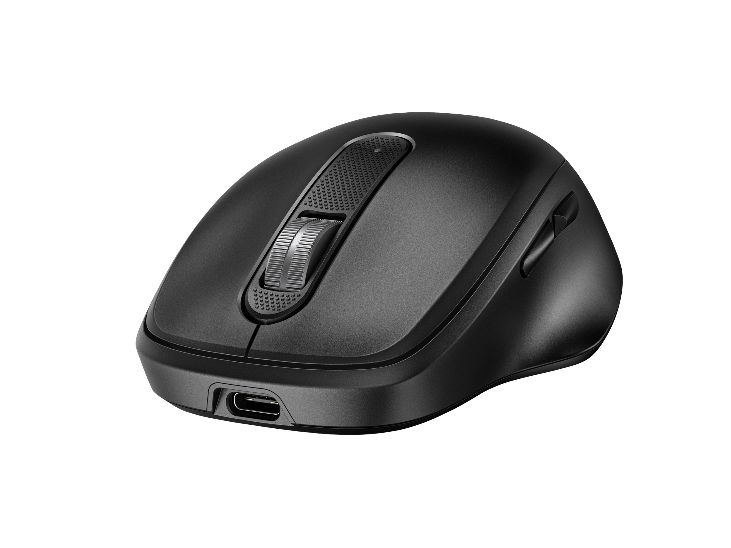 HP 510 - Maus - vollständig, ultraschnell aufladbar - 5 Tasten - kabellos - 2.4 GHz - kabelloser Empfänger (USB), Ansicht 3