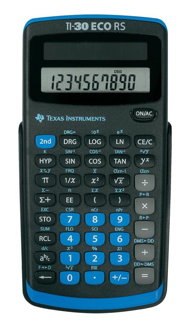 TI TI-30 eco RS - Wissenschaftlicher Taschenrechner, Ansicht 2