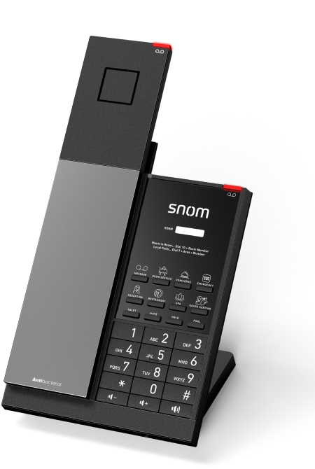 Snom HD351W - VoIP-Telefon - SIP - Gun Metal, Ansicht 2