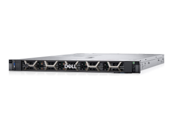 Dell PowerEdge R6625 - Für HPC - Server - Rack-Montage - 1U - zweiweg - 2 x EPYC 9124  3 GHz - RAM 256 GB - SAS - Hot-Swap 6.4 cm (2.5)