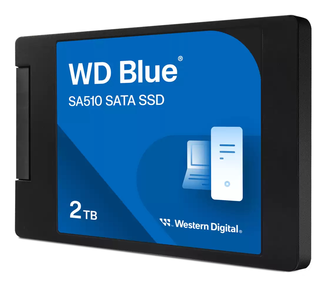 WD Blue SA510 SSD 2TB 2.5inch SATA III, Ansicht 2