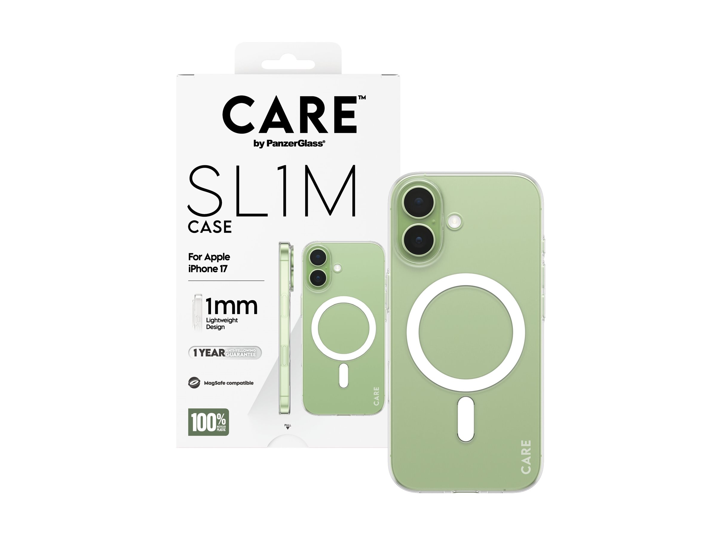 PanzerGlass CARE by SL1M Case Transparent iPhone 17 - Apple - iPhone 17, Ansicht 4