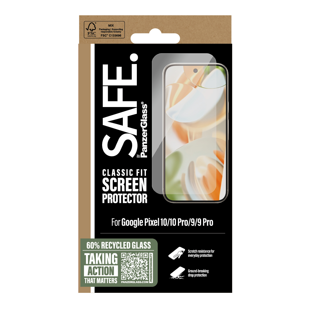 PanzerGlass SAFE by Screen Protector Google new Pixel 10 10 Pro 10 10, Ansicht 3