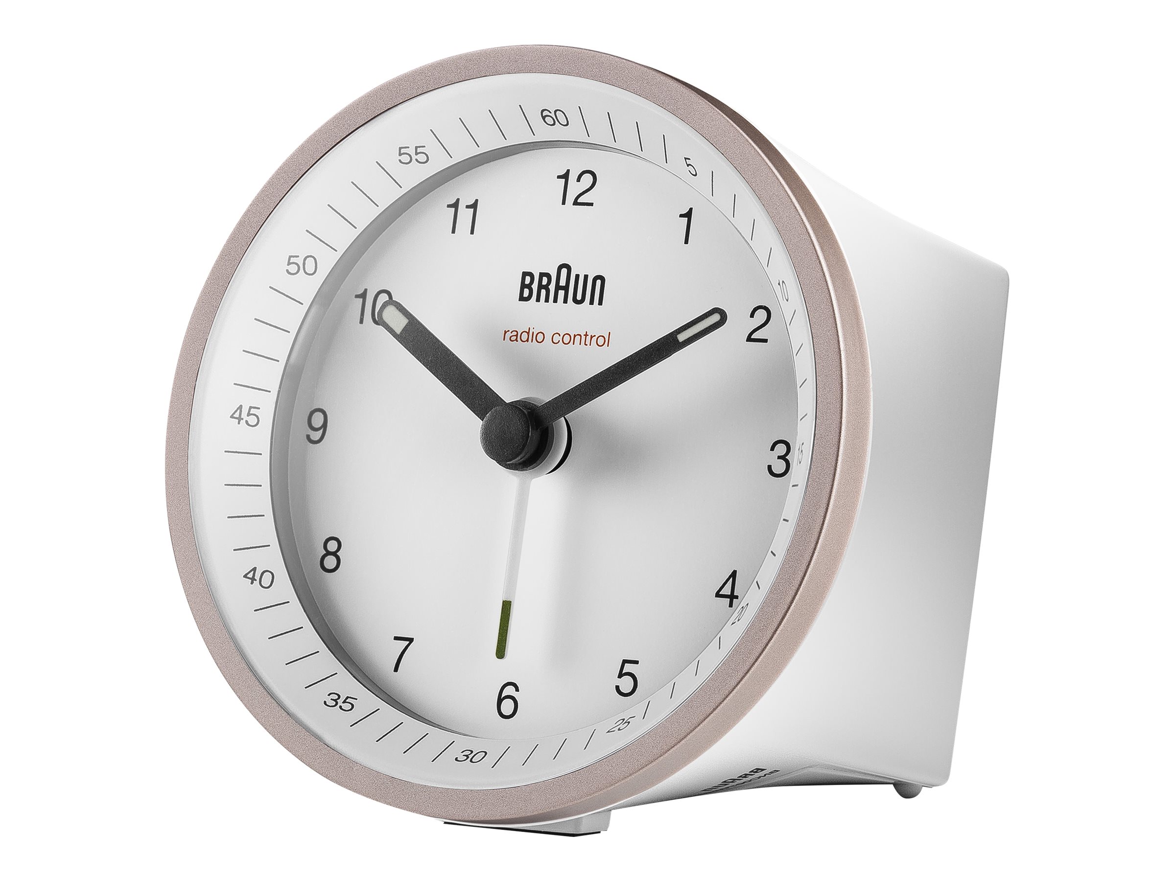 Braun BC07 - Wecker - rund - Quarz - Schreibtisch, Ansicht 3
