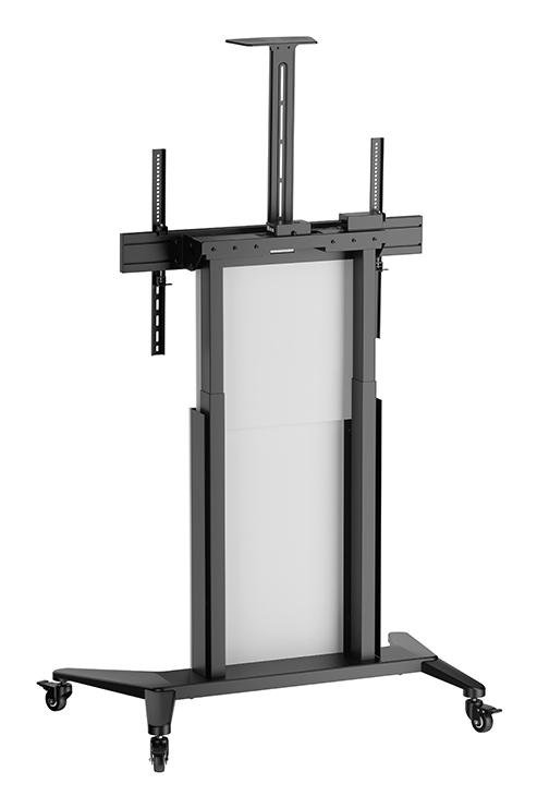 Hagor BrackIT - Wagen - für Flachbildschirm - lift - Schwarz, weiß - Bildschirmgröße: 140-218 cm (55-86), Ansicht 4