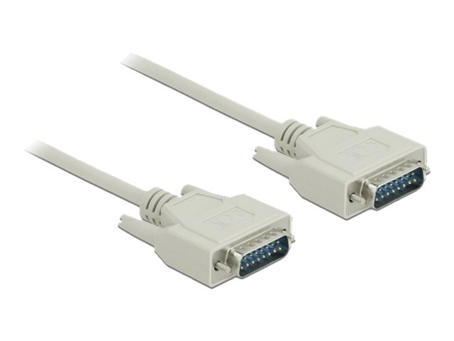 Delock Kabel seriell - 15 pin D-Sub (DB-15) (M)