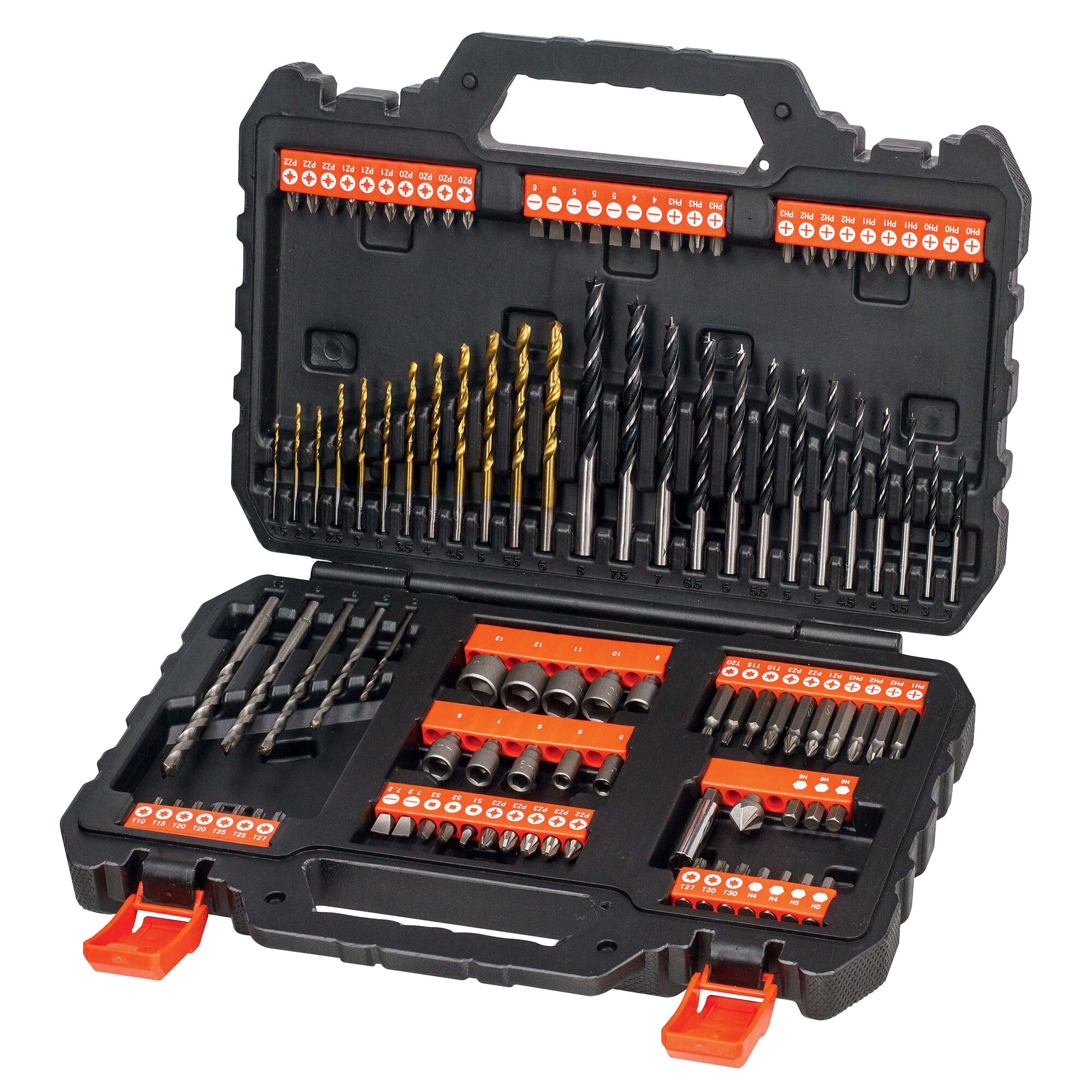 Black & Decker A7200-XJ Titanium - Schraubendreher- und Bohreinsatzset, Ansicht 4