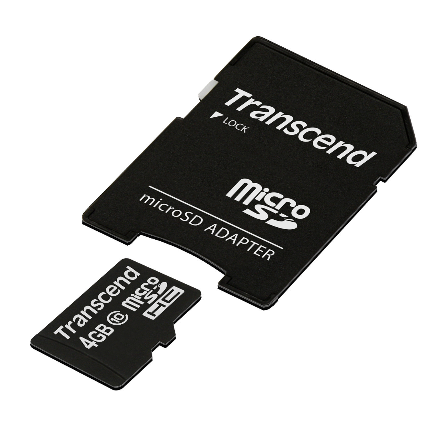 Transcend Premium - Flash-Speicherkarte (microSDHC/SD-Adapter inbegriffen), Ansicht 2