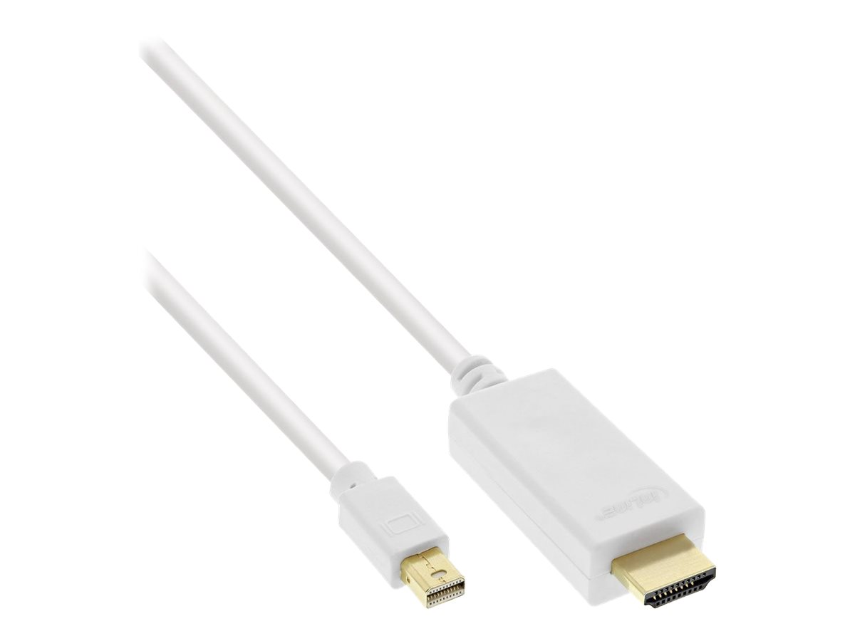InLine Adapterkabel - Mini DisplayPort männlich zu HDMI männlich