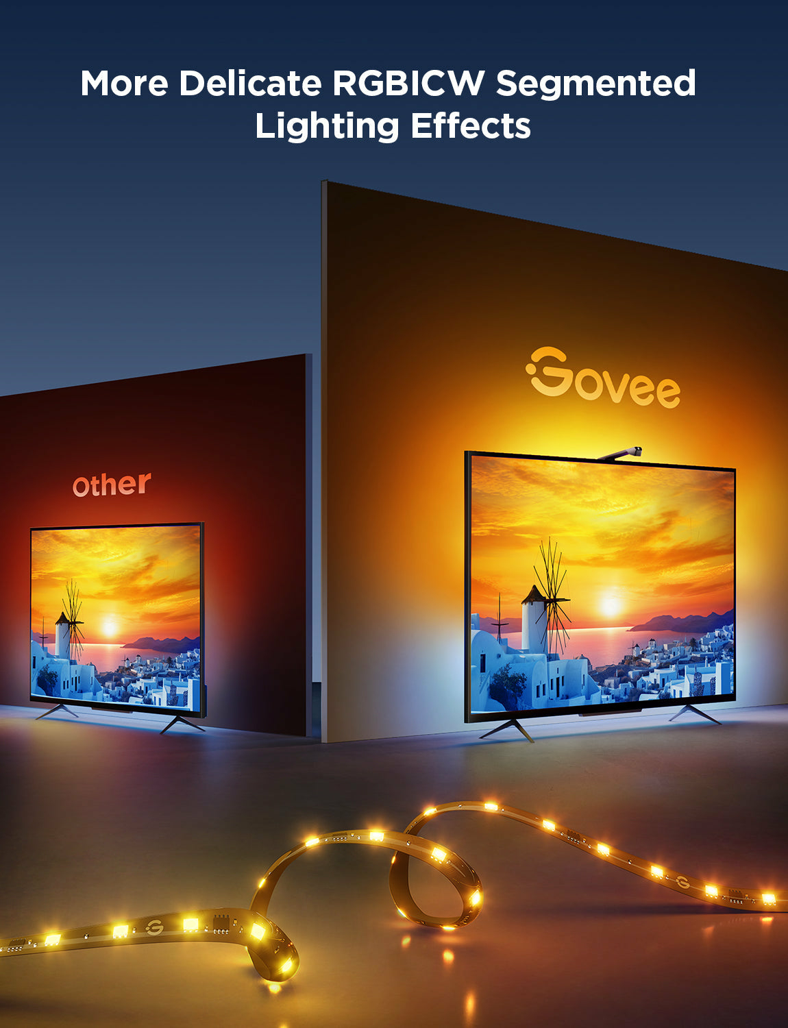 Govee H6099 TV Backlight Lite| LED-Hintergrundbeleuchtung| fuer, Ansicht 2