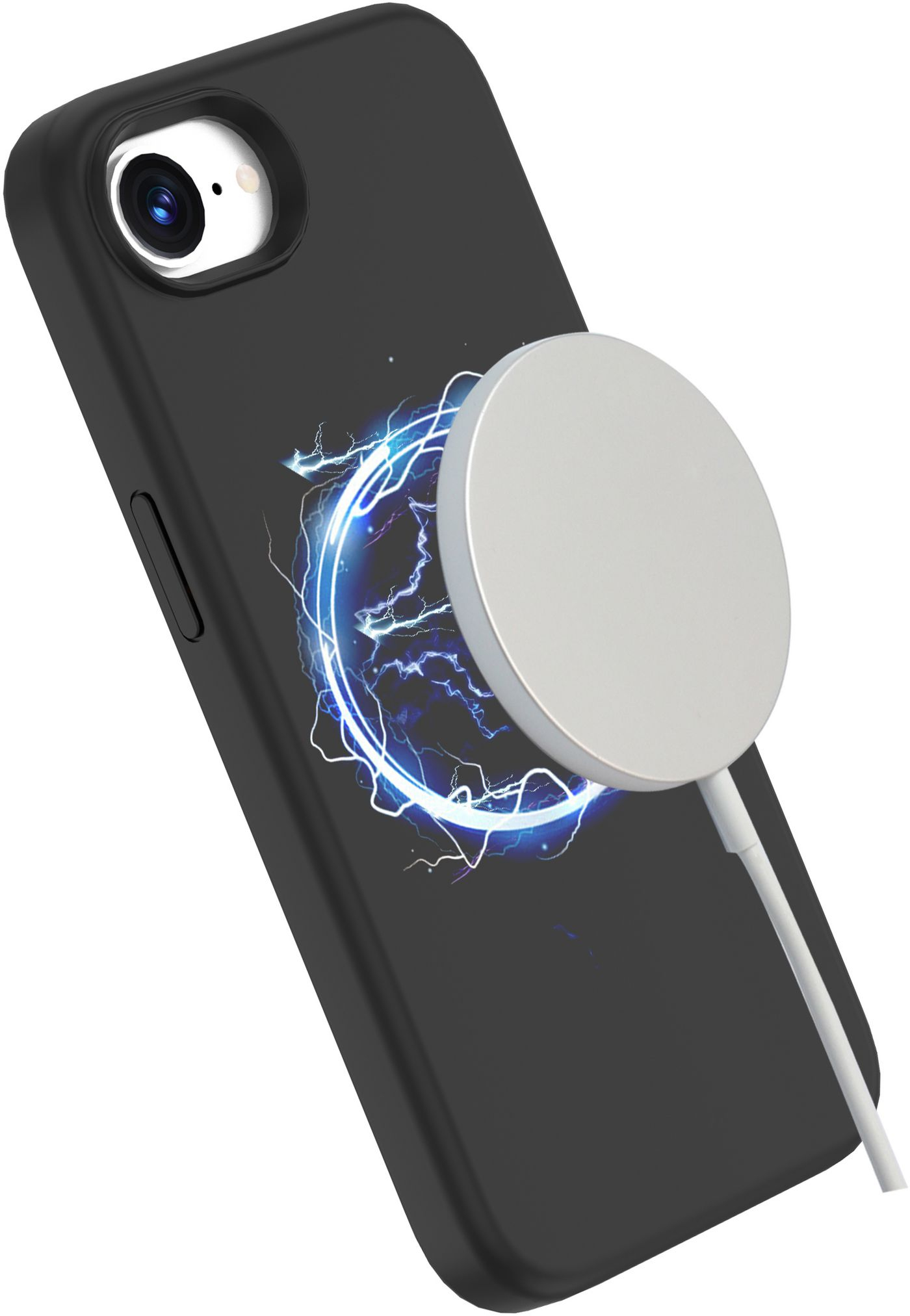 eSTUFF INFINITE GRS ROME iPhone 16e Black Magnetic Cover., Ansicht 2