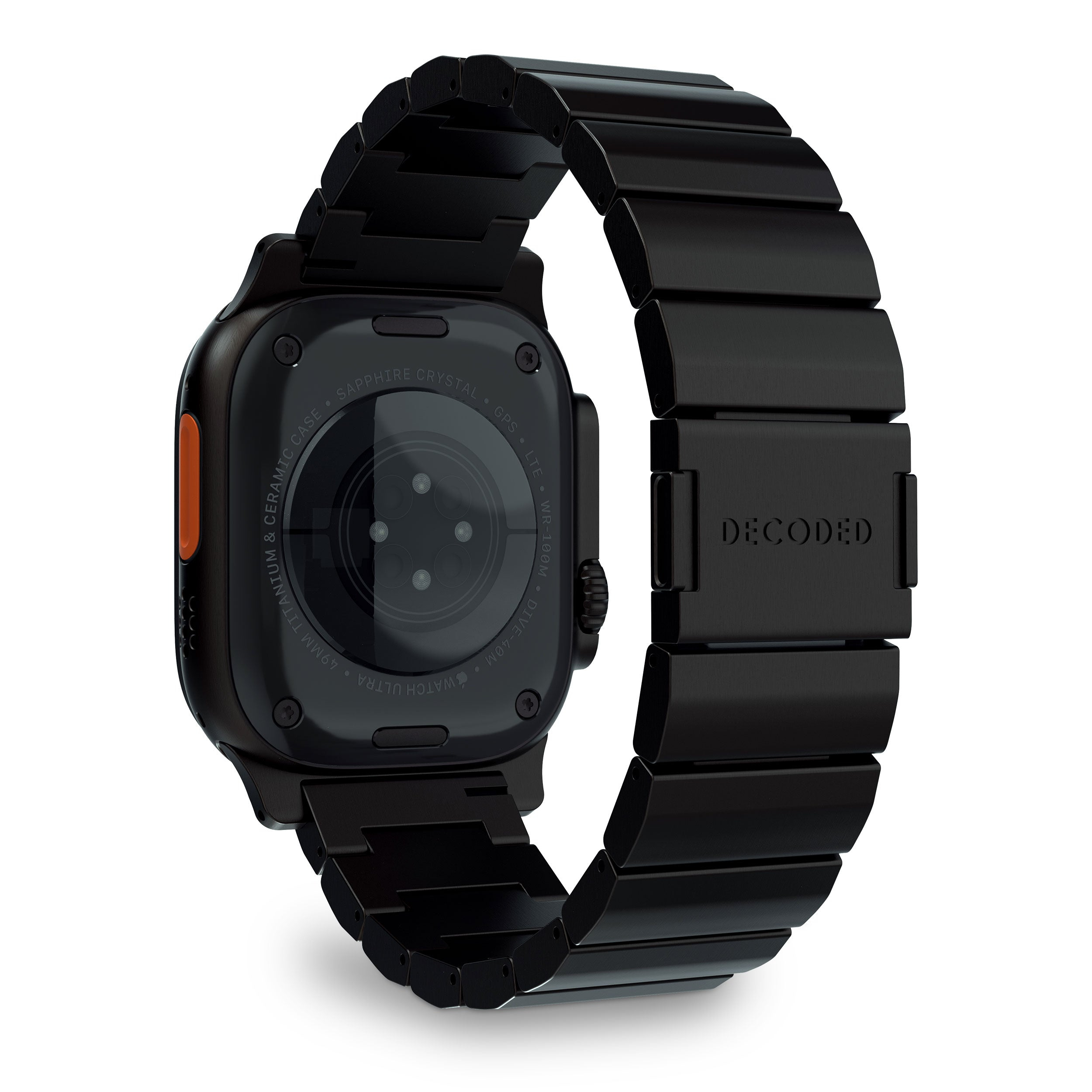 Decoded Titanium Strap for Apple Watch Ultra 1&2 Black, Ansicht 2