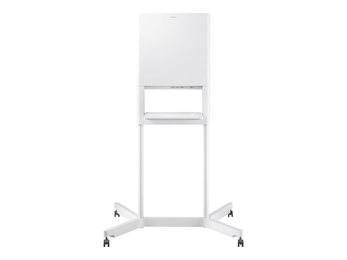 Samsung Flip Stand STN-WM55H - Aufstellung - für interaktives Flachfeld- / LCD-Display - weiß - Bildschirmgröße: 139.7 cm (55")