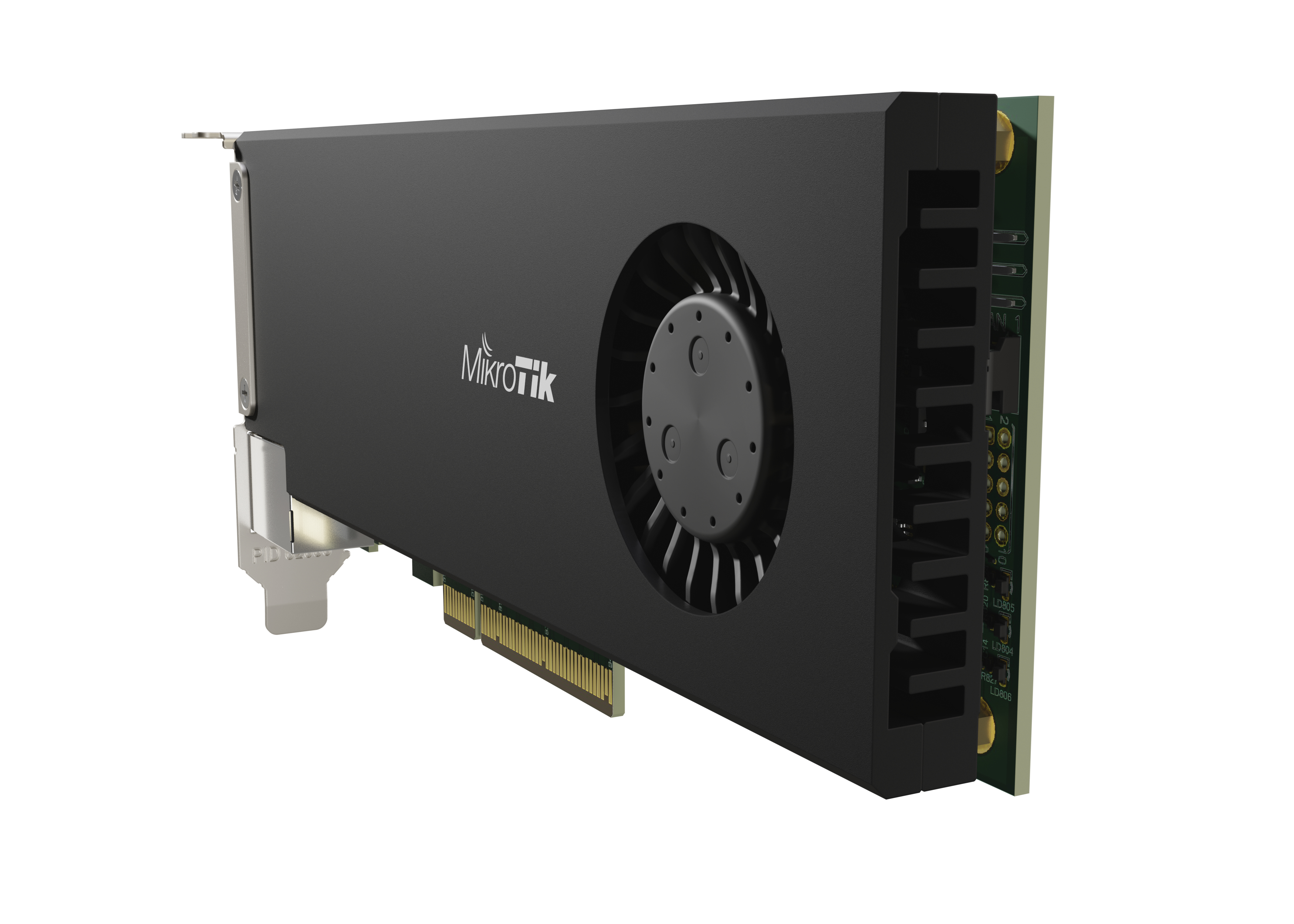 MikroTik CCR2004-1G-2XS-PCIE - Erweiterungsmodul, Ansicht 4