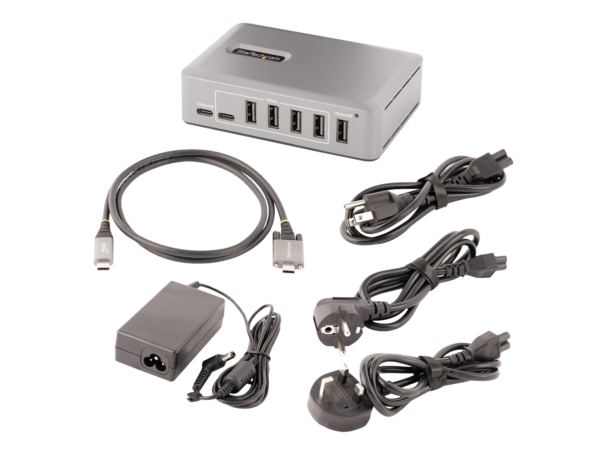STARTECH 10-Port USB-C Hub mit Netzteil (10G8A2CS-USB-C-HUB)
