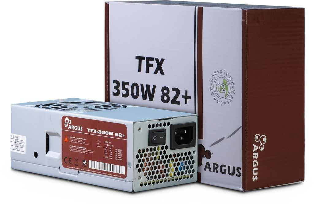 Inter-Tech Argus TFX-350W - Netzteil (intern) - TFX12V - Wechselstrom 115/230 V, Ansicht 4