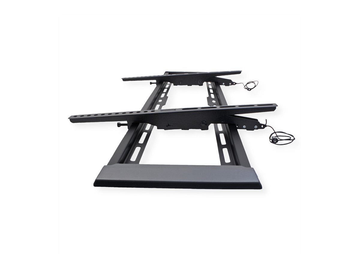 VALUE Superslim TV-Wandhalterung neigbar<228.6cm 90''<75kg, Ansicht 4