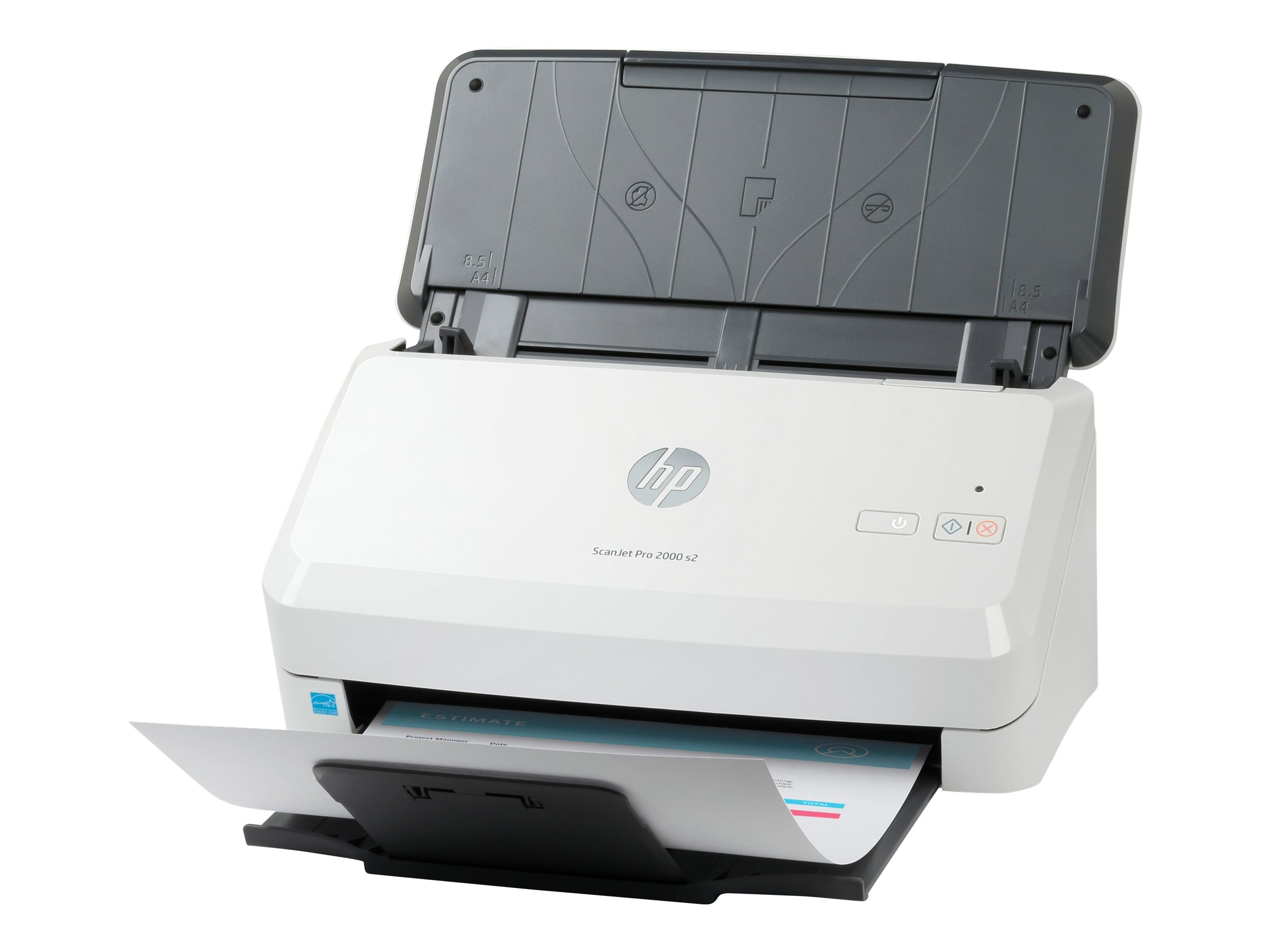 HP Scanjet Pro 2000 s2 Sheet-feed - Dokumentenscanner - Duplex - 216 x 3100 mm - 600 dpi x 600 dpi - bis zu 35 Seiten/Min. (einfarbig) - automatischer Dokumenteneinzug (50 Blätter) - bis zu 3500 Scanvorgänge/Tag - USB 3.0