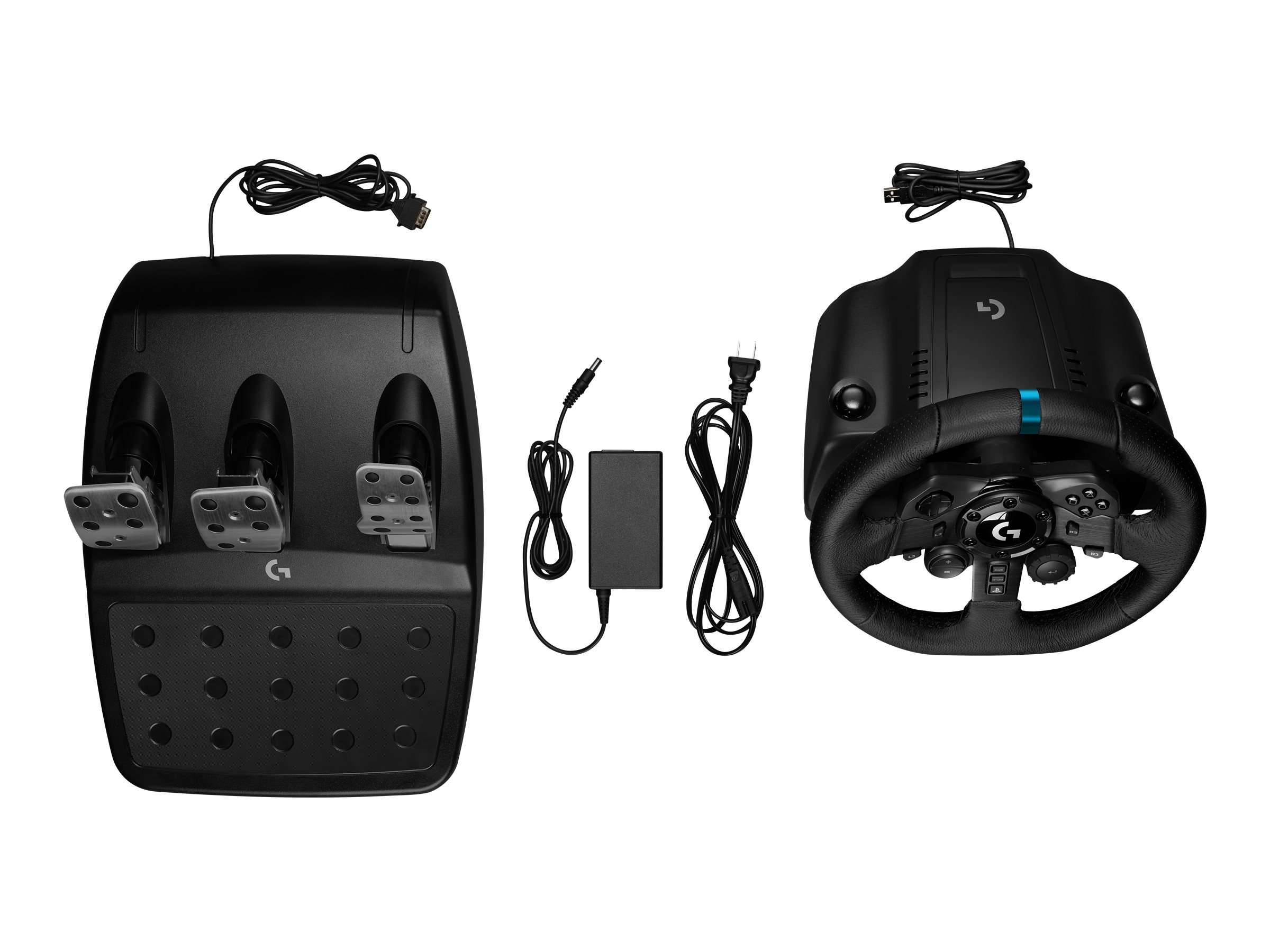 Logitech G G923 - Lenkrad-, Pedale- und Schaltknüppel-Set, Ansicht 3