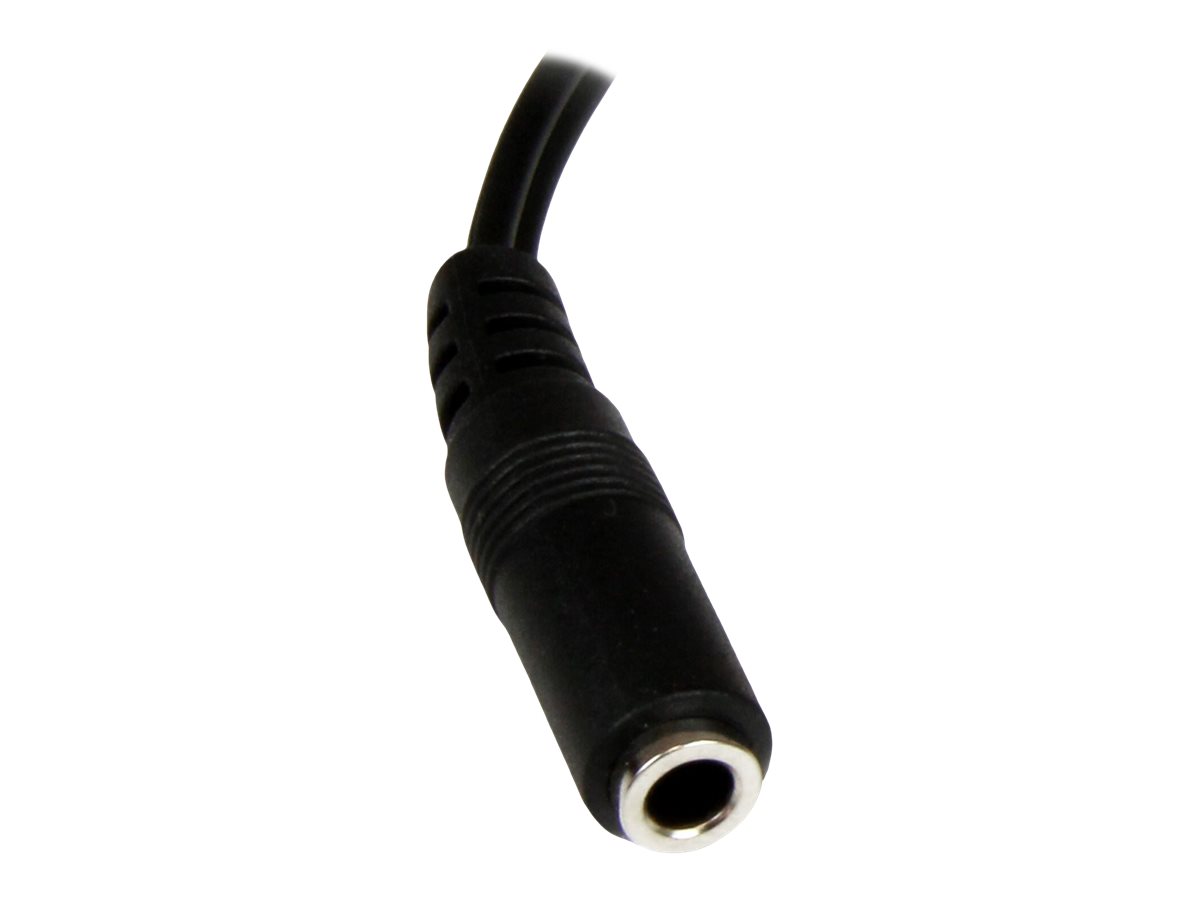 StarTech.com 15cm Audio Kabel 35mm Klinke auf 2x Cinch (BuchseStecker)