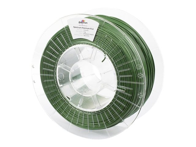 Spectrum Filaments 3D Filament PLA Glitter 1.75mm Emerald Green Grün Glitzer, Ansicht 2