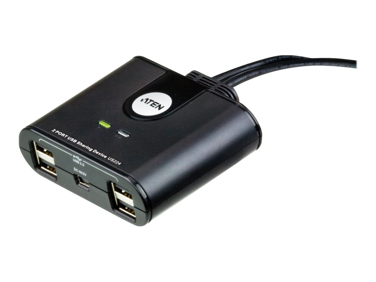 ATEN US224 2-Port USB Peripheral Sharing Device