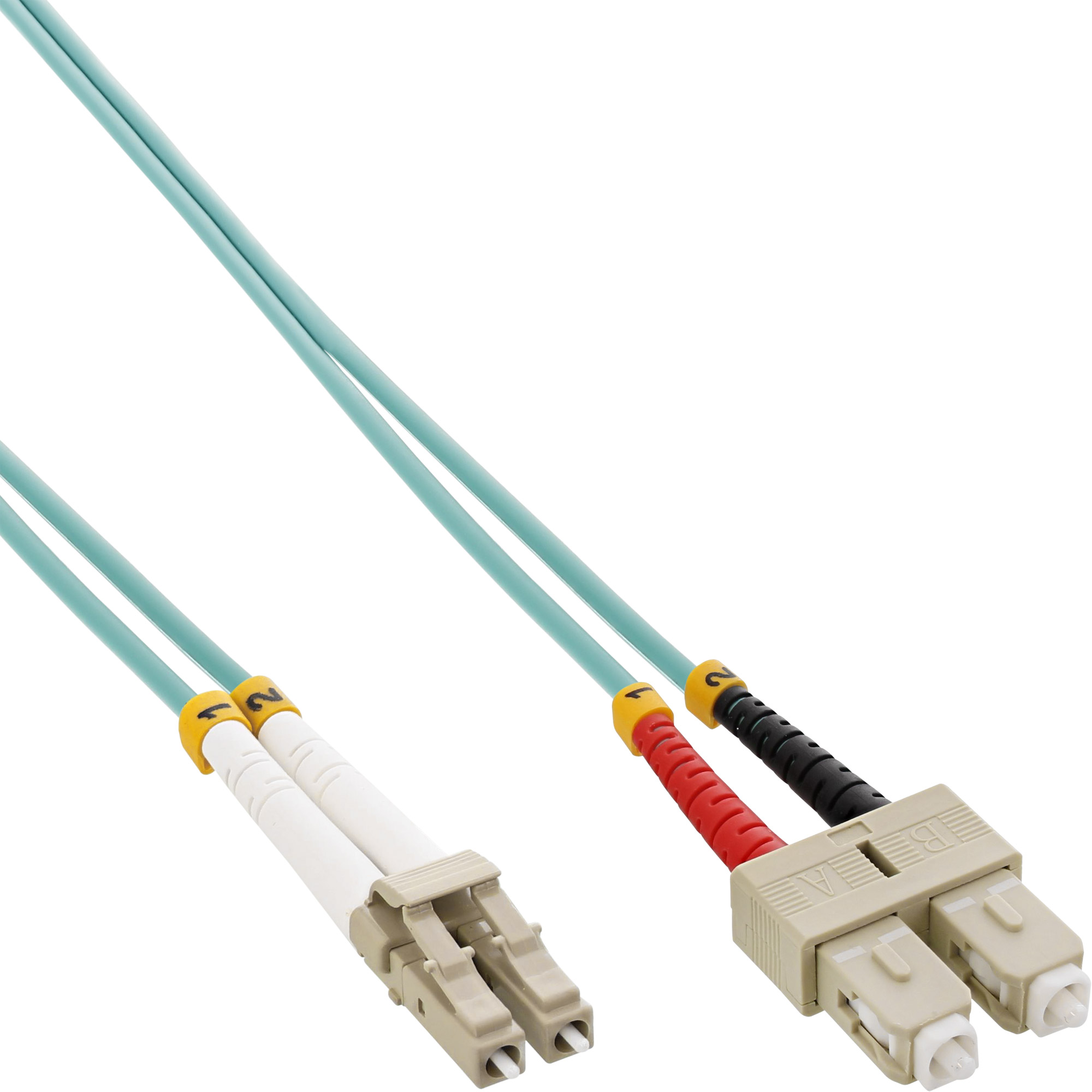 InLine LWL Duplex Kabel - LCSC - 50125µm - OM3 - 3m