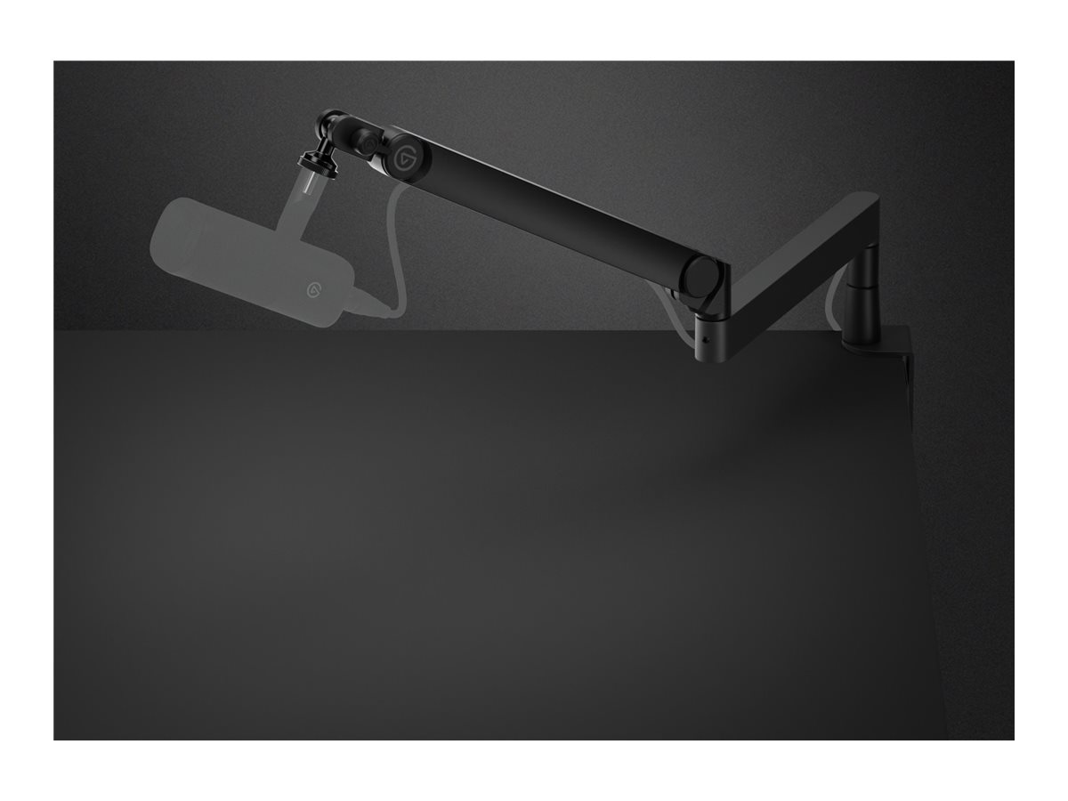 Corsair Elgato Wave Mic Arm Pro - Befestigungskit (Spannbefestigung für Tisch, Gelenkarm, Adapter 1/4" auf 3/8", Adapter 1/4" auf 5/8", Erhöhung)