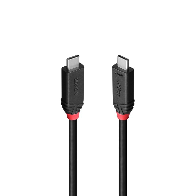 Lindy Black Line - USB-Kabel - 24 pin USB-C (M), Ansicht 2