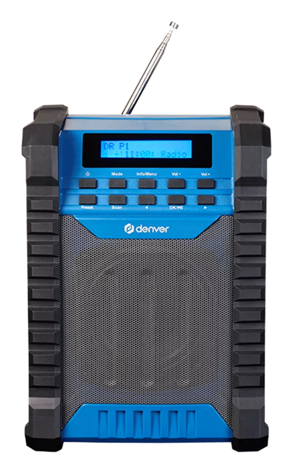 Inter Sales DENVER WRD-60 - Baustellenradio - 100 Watt, Ansicht 4