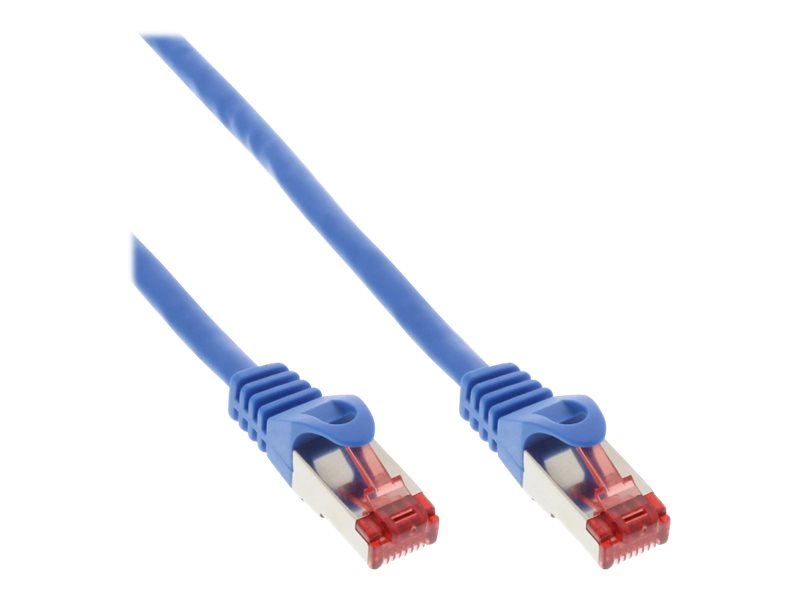 Netzwerk Patchkabel - S/FTP (PiMf) - Cat.6 - 250MHz - PVC - Kupfer - 20m - blau