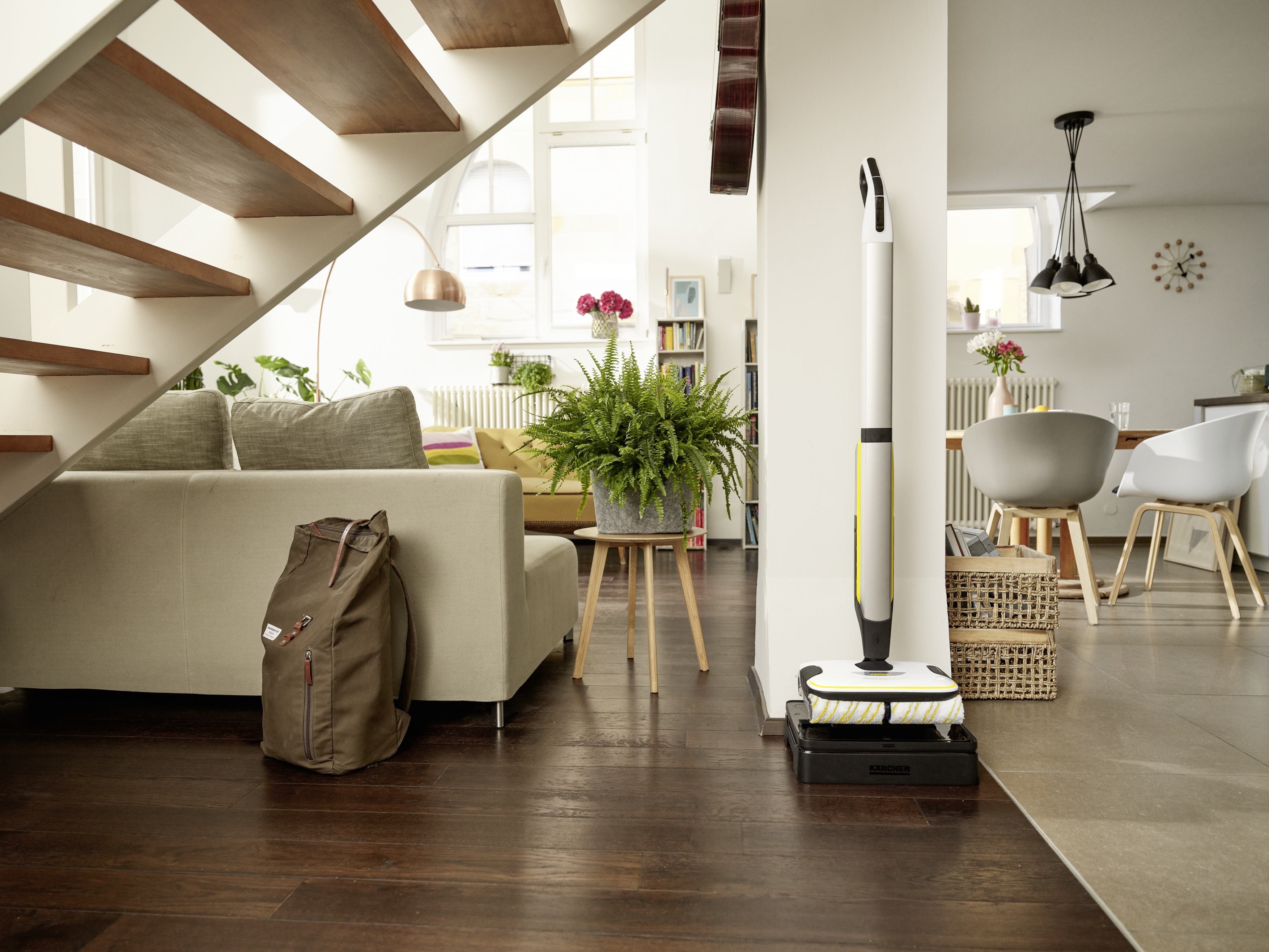 Kärcher FC7 Cordless weiß Akku-Wischsauger, Ansicht 4