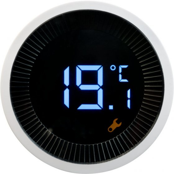 Brennenstuhl 1294070 - Weiß - 5 - 30 °C - LCD - AA - 1,5 V - 55 mm, Ansicht 2