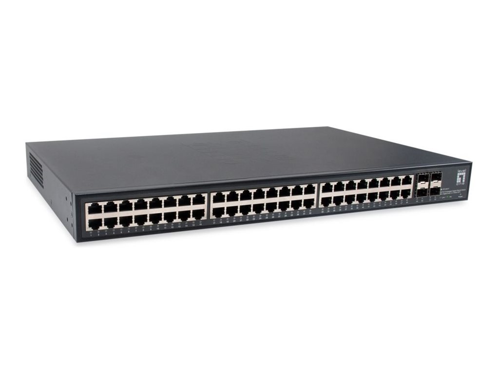 LevelOne GTU-5211 - Switch - unmanaged - 48 x