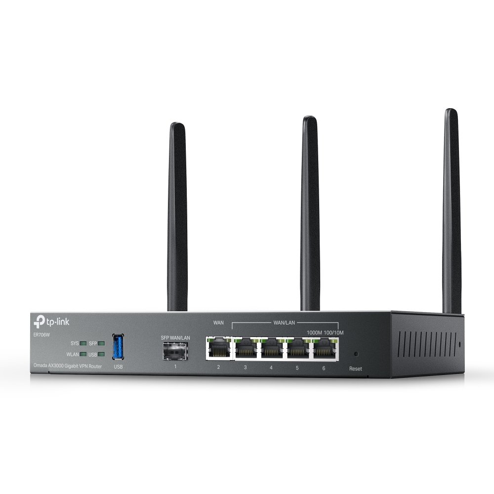 TP-LINK Omada ER706W V1 - Wireless Router - 4-Port-Switch, Ansicht 3