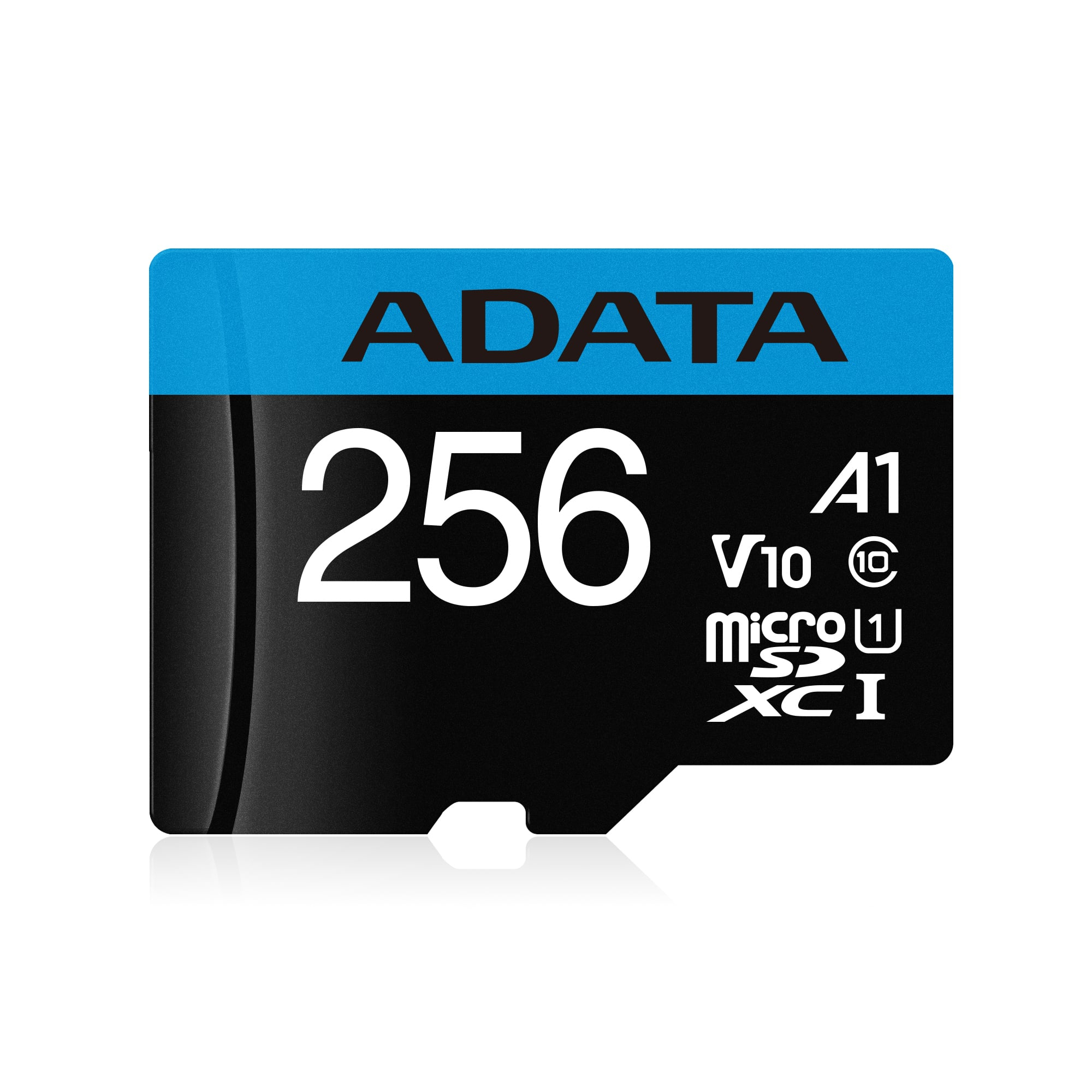ADATA Premier - Flash-Speicherkarte (microSDXC-an-SD-Adapter inbegriffen) - schwarz, Ansicht 2