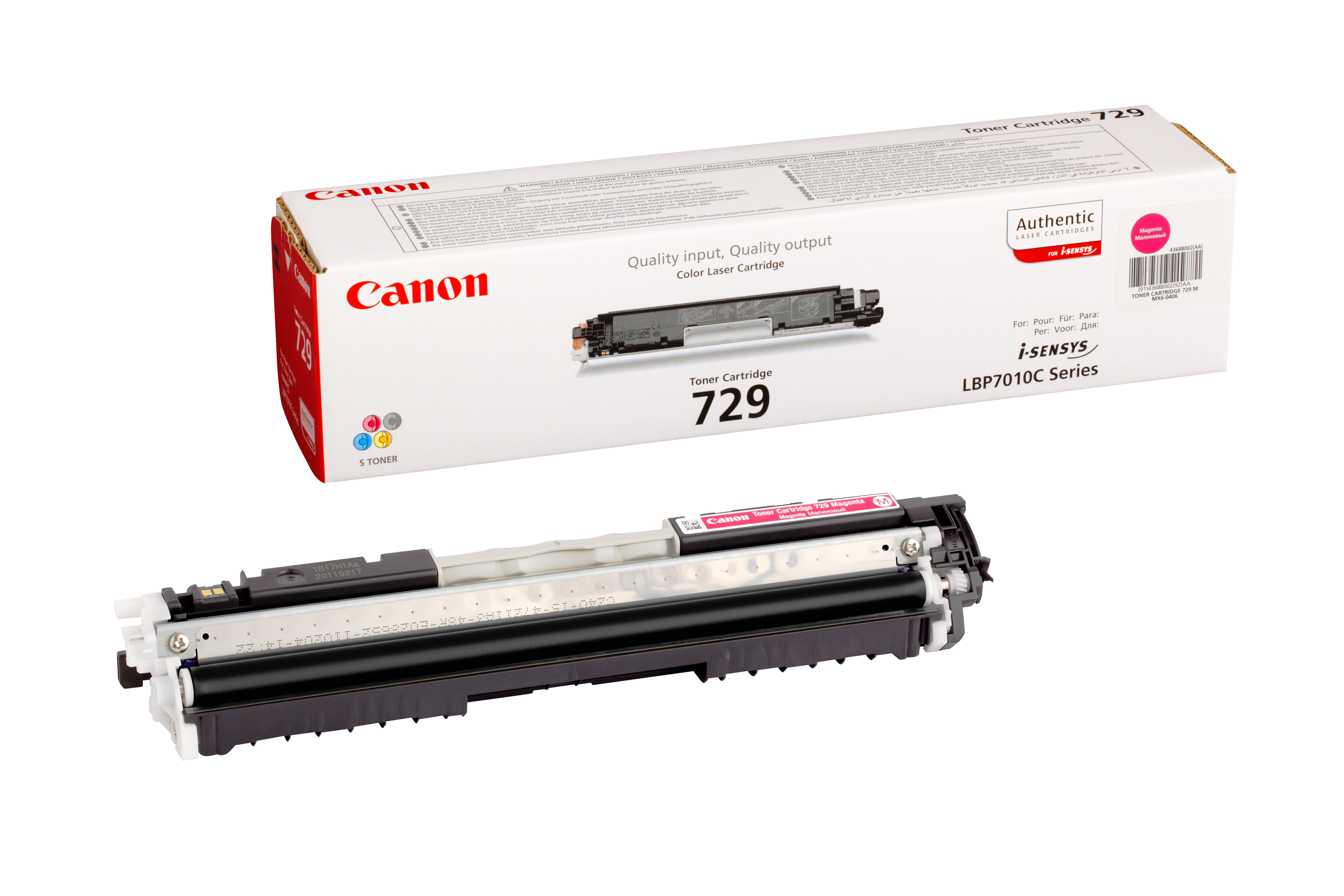 Canon 729 M - Magenta - Original - Tonerpatrone, Ansicht 2