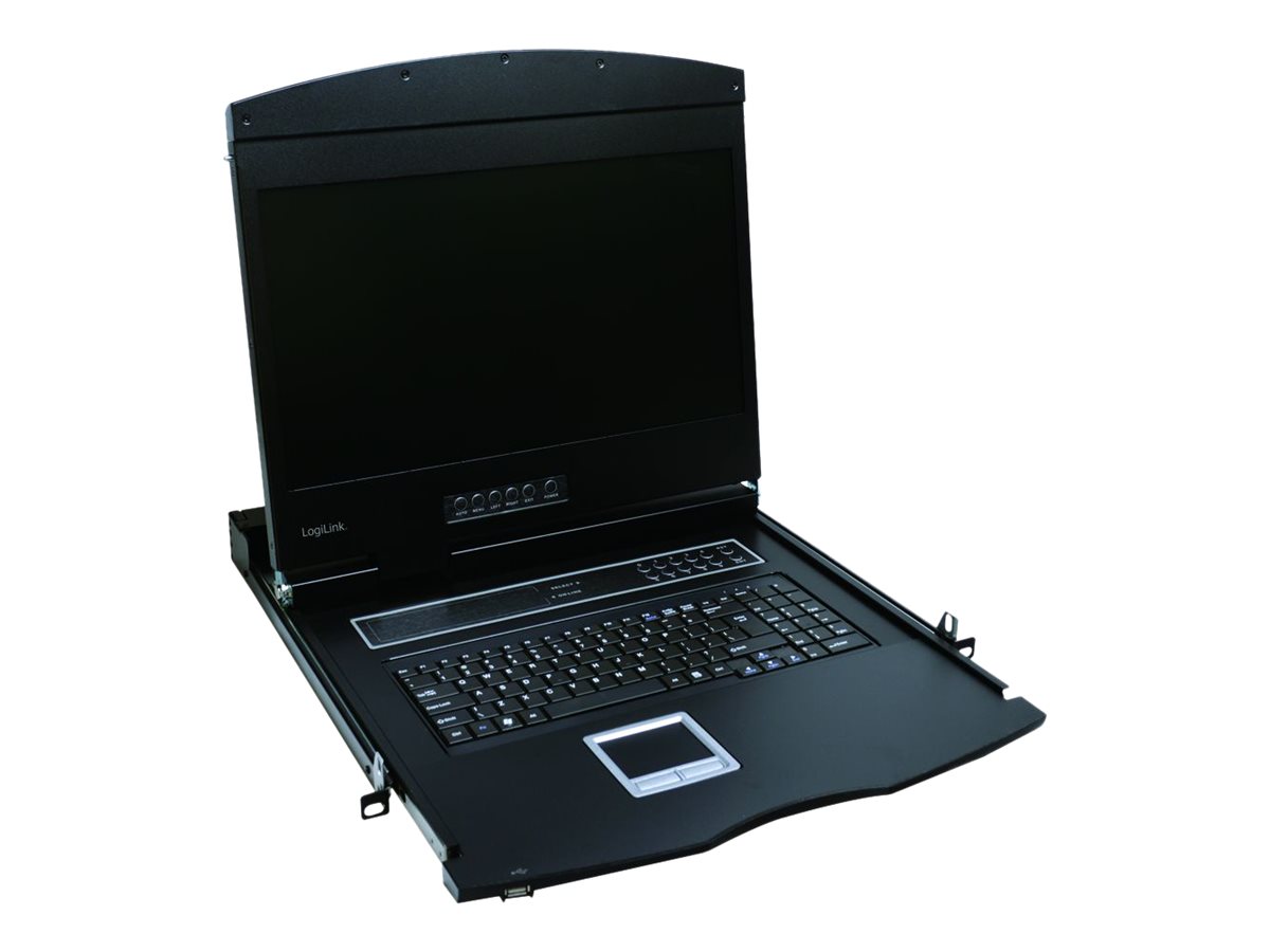 LogiLink LC902US - KVM-Konsole - PS/2, USB - 48.3 cm (19")