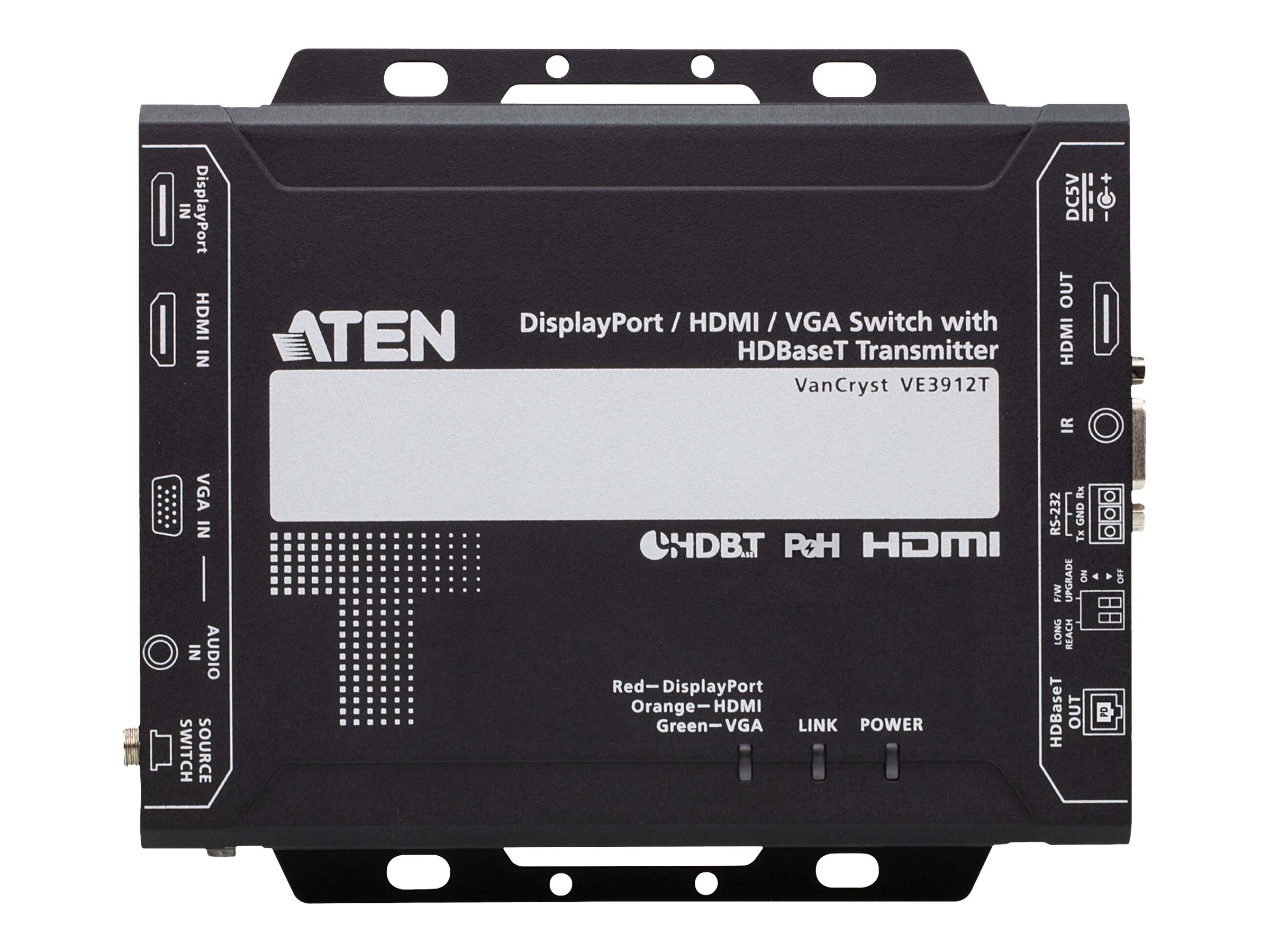 ATEN VanCryst VE3912T - Video-, Audio-, Infrarot- und serielle Erweiterung, Ansicht 3
