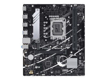 ASUS PRO B760M-R D4 - Motherboard - micro ATX - LGA1700-Sockel - B760 Chipsatz - USB 3.2 Gen 1 - 2.5 Gigabit LAN - Onboard-Grafik (CPU erforderlich)