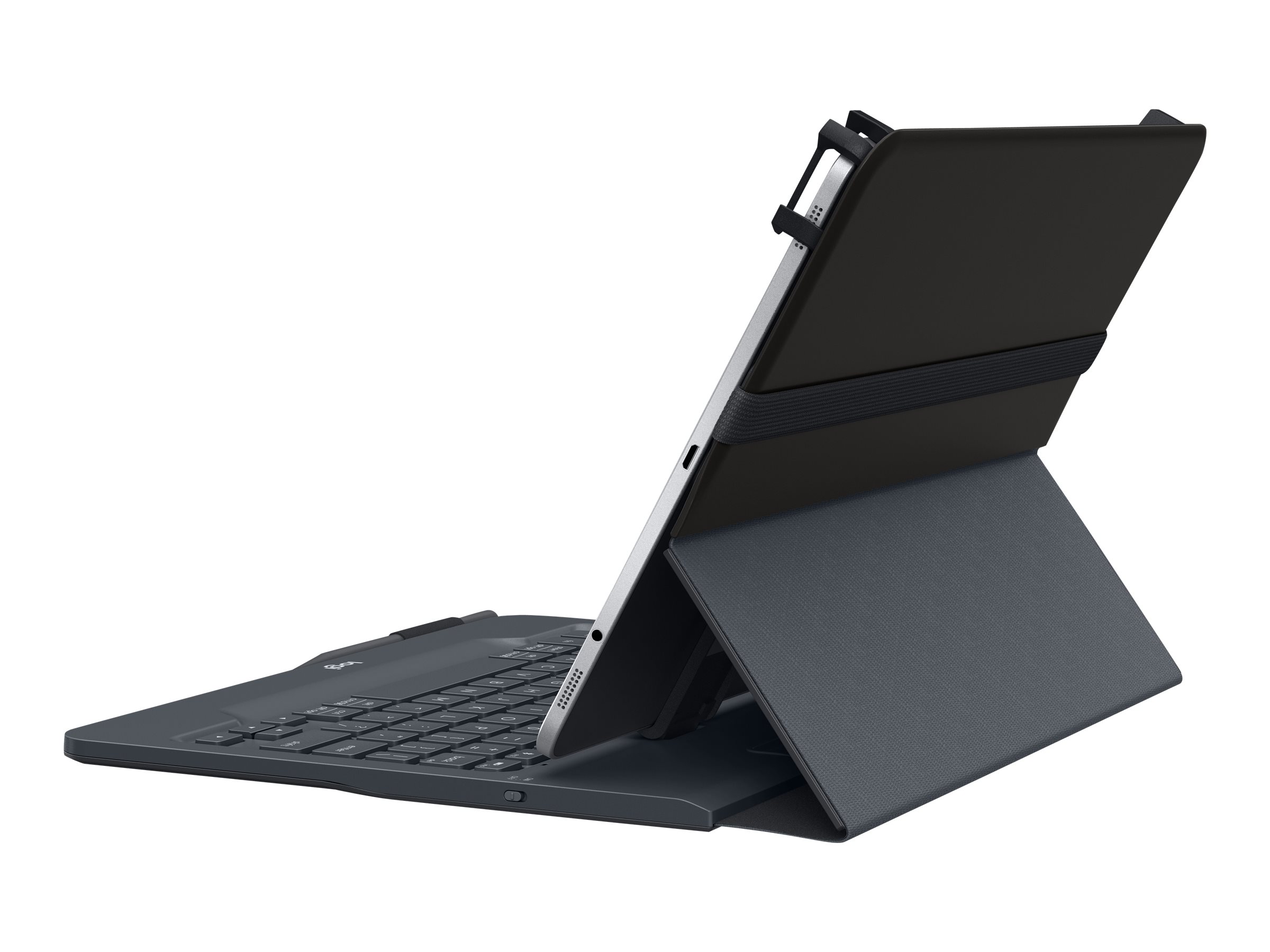 Logitech Universal - Tastatur und Foliohülle - kabellos - Bluetooth 3.0 - QWERTZ - Deutsch (Schweiz)