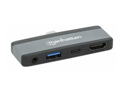 Manhattan 4-in-1 - Dockingstation - für Laptop