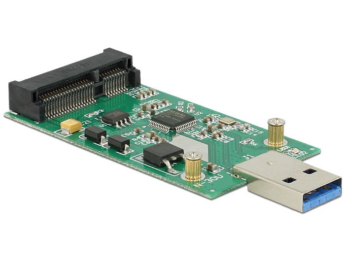 Delock Speicher-Controller - mSATA - USB 3.0, Ansicht 3