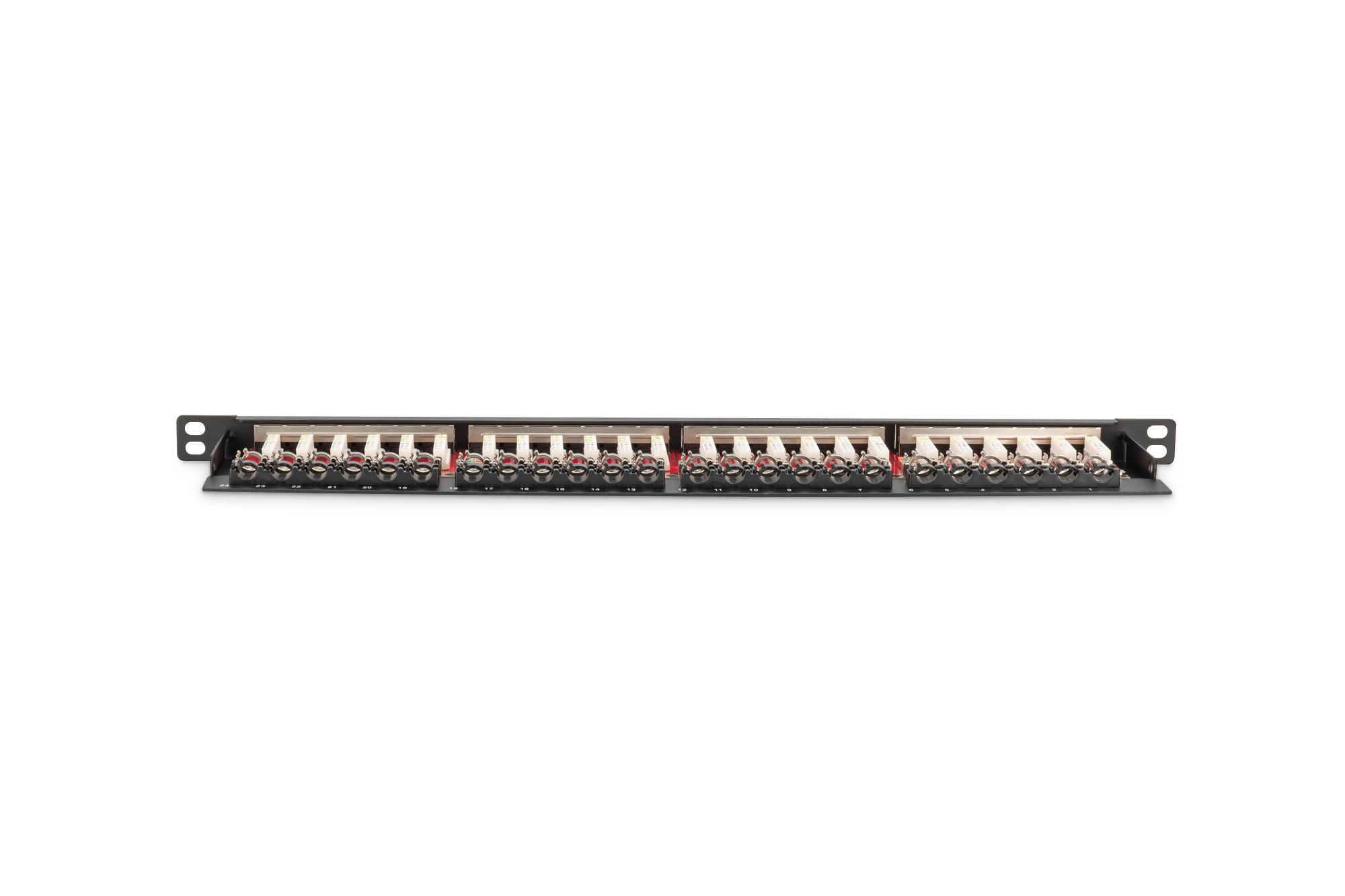 DIGITUS CAT 6A, Klasse EA High Density Patch Panel, geschirmt, Ansicht 3