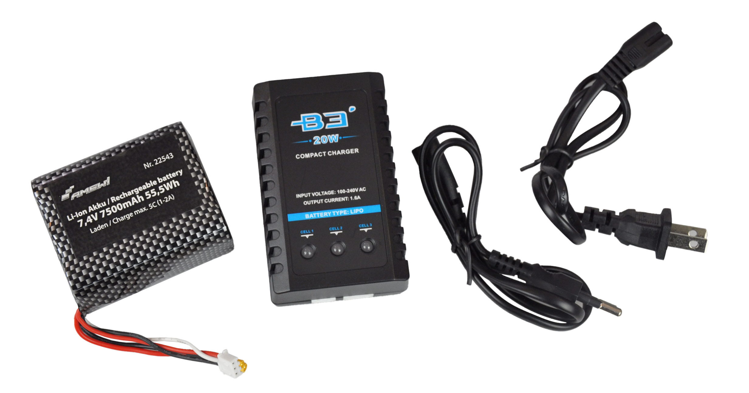 Amewi 22540 - Bagger - 1:16 - 14 Jahr(e) - 2000 mAh - 11 kg, Ansicht 2