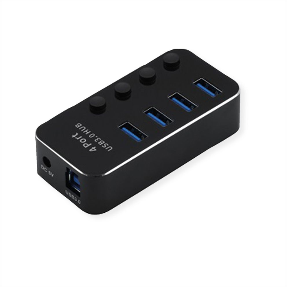 ROLINE 14.02.5056 - USB 3.2 Gen 1 (3.1 Gen 1) Type-A - USB 3.2 Gen 1 (3.1 Gen 1) Type-A - 5120 Mbit/s - Schwarz, Ansicht 2