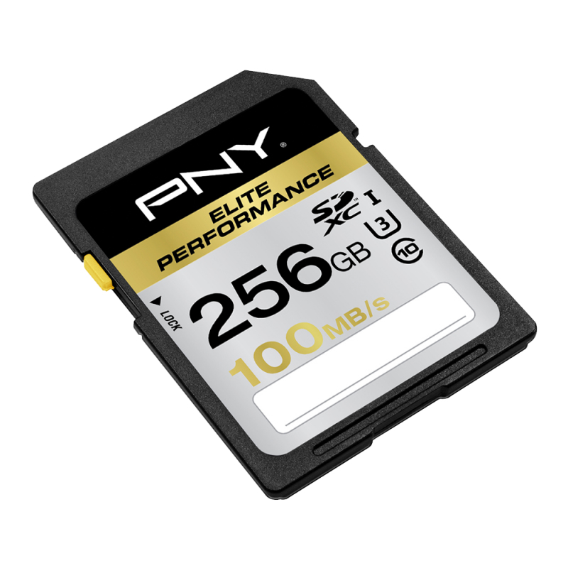 PNY Elite Performance - Flash-Speicherkarte - 256 GB, Ansicht 4